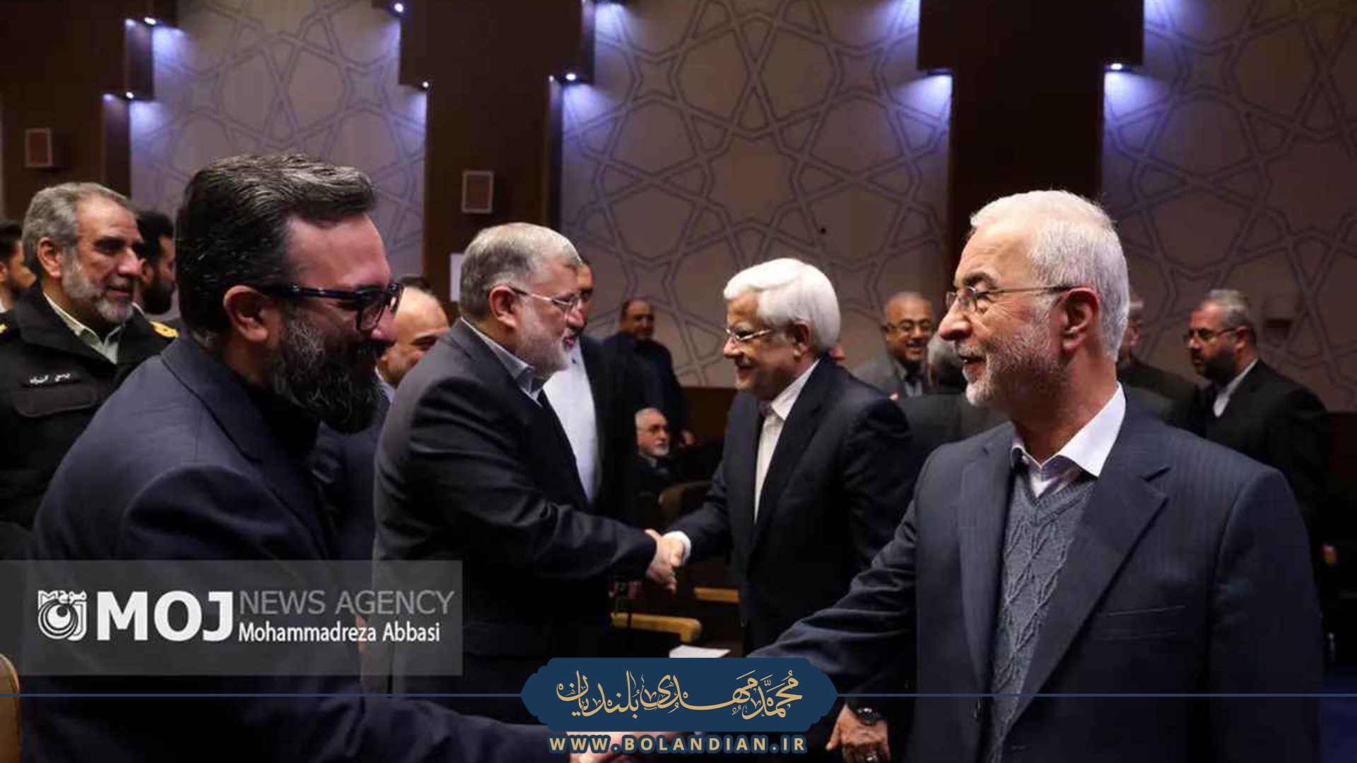 محمدمهدی بلندیان و اسکندر مومنی وزیر کشور